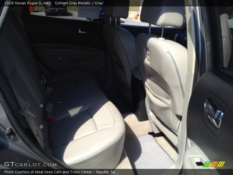 Gotham Gray Metallic / Gray 2008 Nissan Rogue SL AWD