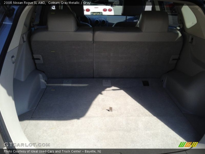 Gotham Gray Metallic / Gray 2008 Nissan Rogue SL AWD