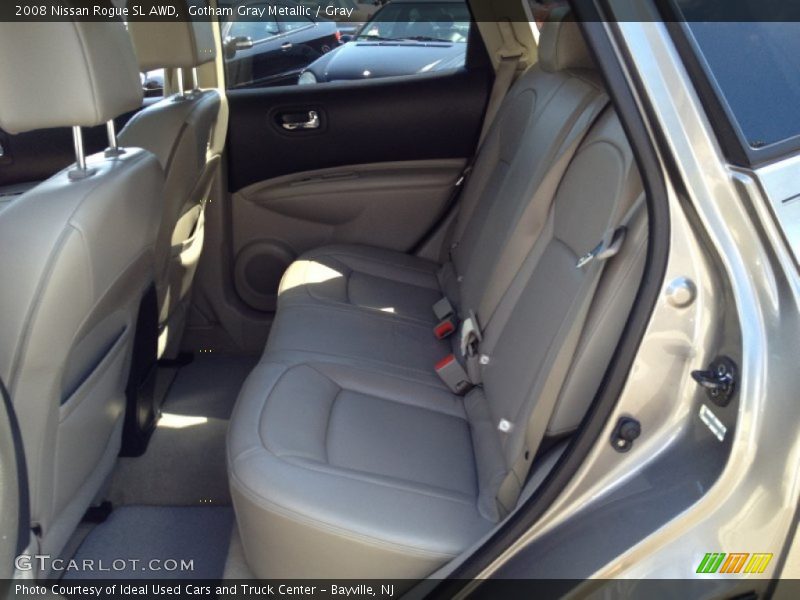 Gotham Gray Metallic / Gray 2008 Nissan Rogue SL AWD