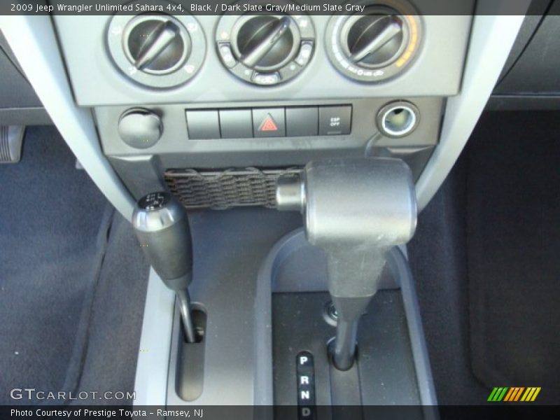Black / Dark Slate Gray/Medium Slate Gray 2009 Jeep Wrangler Unlimited Sahara 4x4