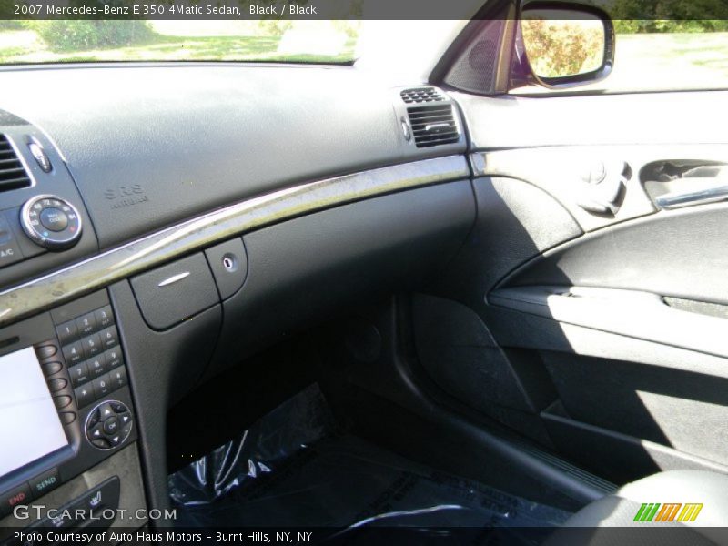 Black / Black 2007 Mercedes-Benz E 350 4Matic Sedan