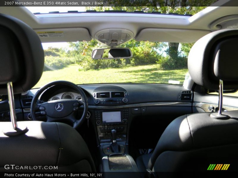 Black / Black 2007 Mercedes-Benz E 350 4Matic Sedan