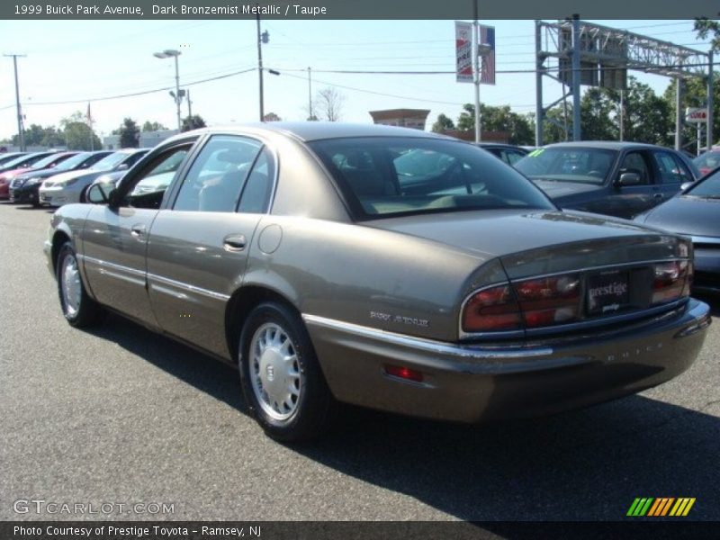 Dark Bronzemist Metallic / Taupe 1999 Buick Park Avenue