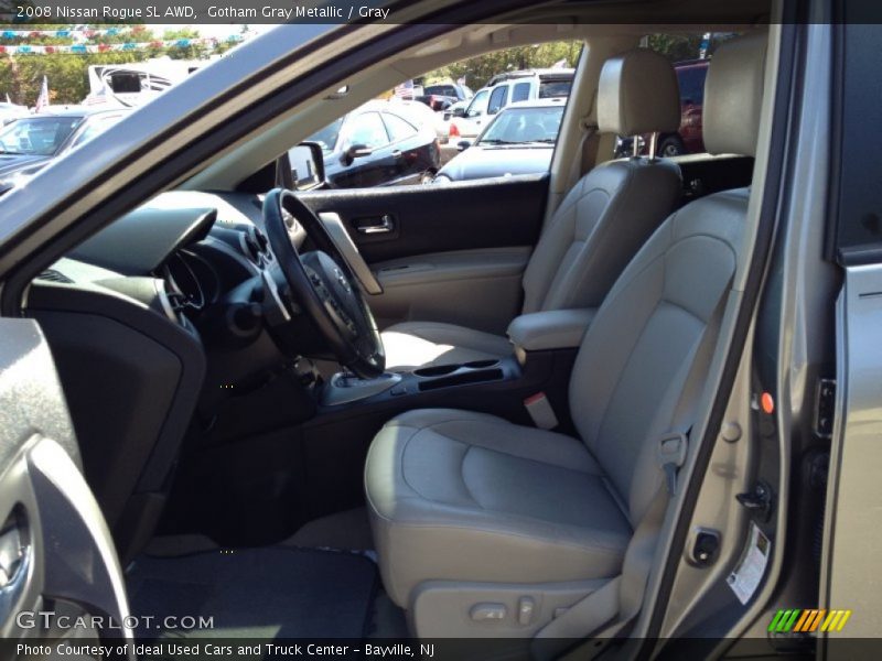 Gotham Gray Metallic / Gray 2008 Nissan Rogue SL AWD