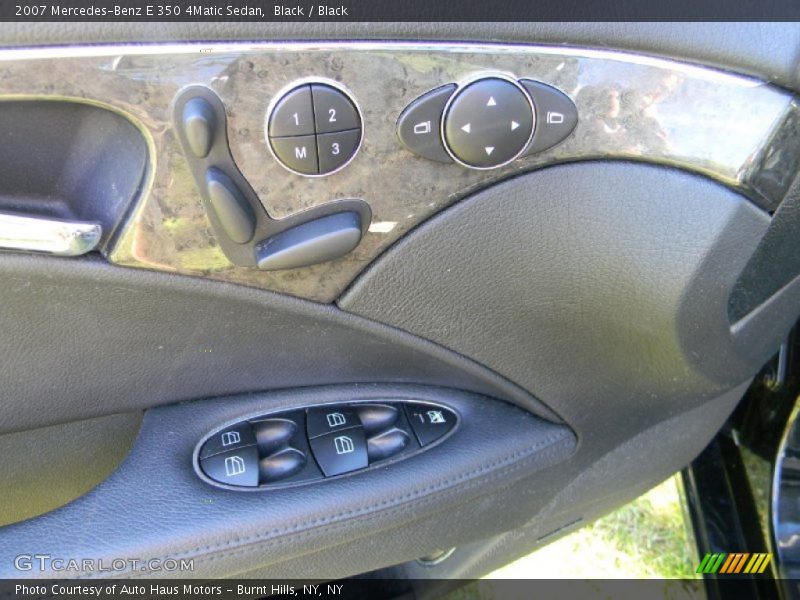 Black / Black 2007 Mercedes-Benz E 350 4Matic Sedan