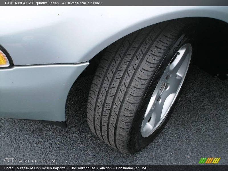 Alusilver Metallic / Black 1996 Audi A4 2.8 quattro Sedan