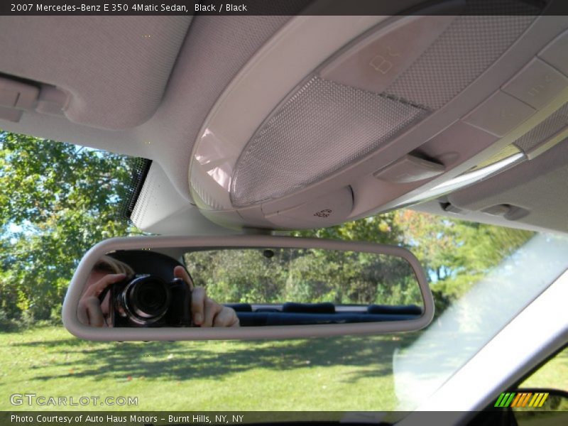 Black / Black 2007 Mercedes-Benz E 350 4Matic Sedan