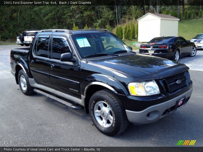 Black / Dark Graphite 2001 Ford Explorer Sport Trac 4x4