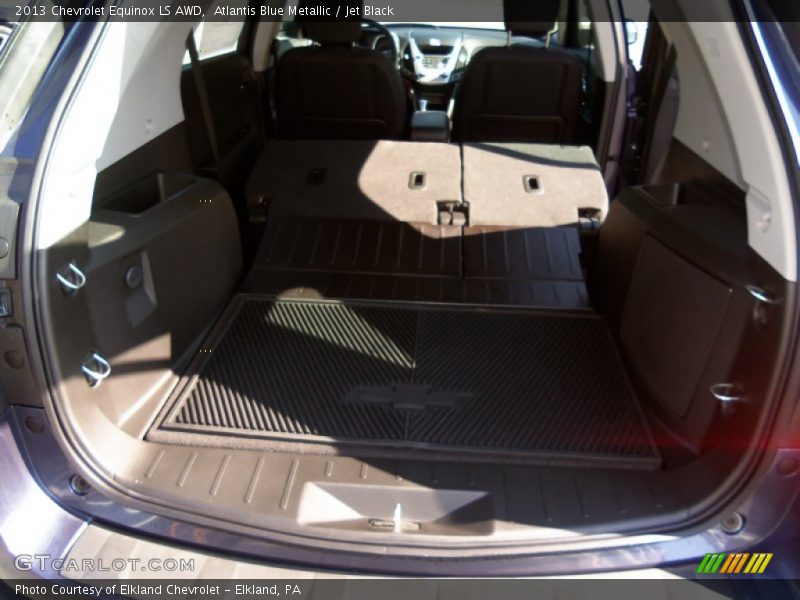 Atlantis Blue Metallic / Jet Black 2013 Chevrolet Equinox LS AWD