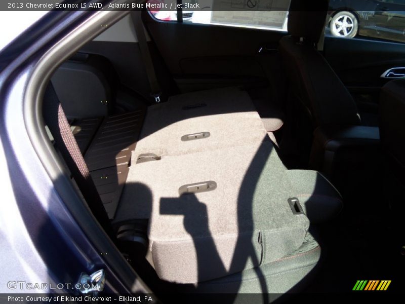 Atlantis Blue Metallic / Jet Black 2013 Chevrolet Equinox LS AWD