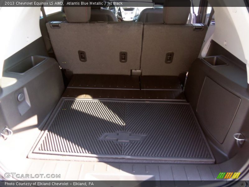 Atlantis Blue Metallic / Jet Black 2013 Chevrolet Equinox LS AWD