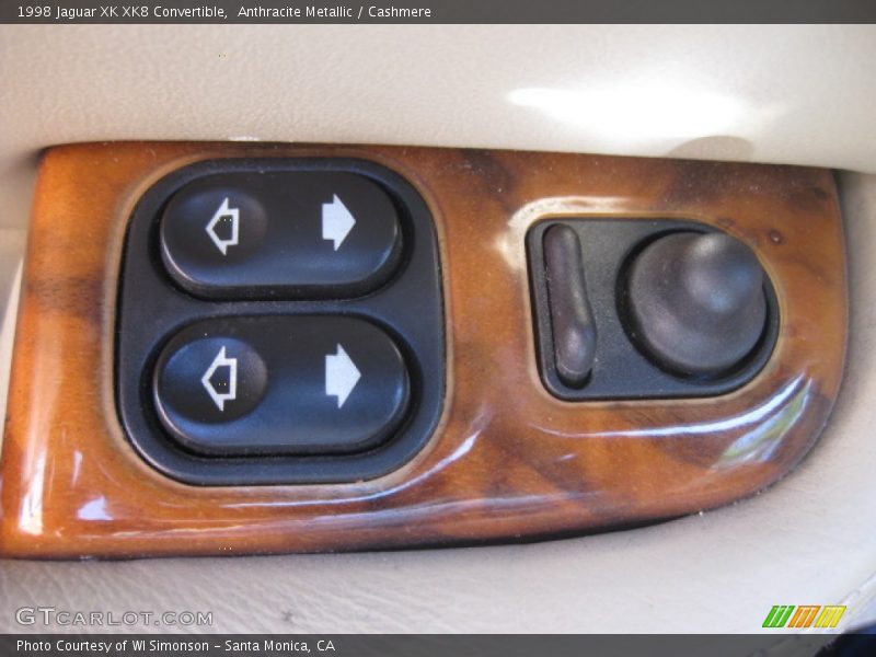 Anthracite Metallic / Cashmere 1998 Jaguar XK XK8 Convertible
