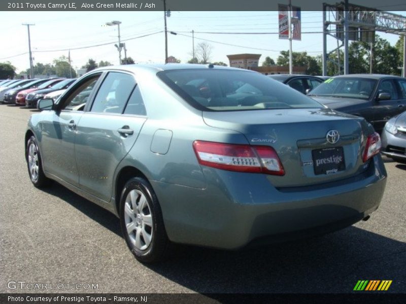 Aloe Green Metallic / Ash 2011 Toyota Camry LE