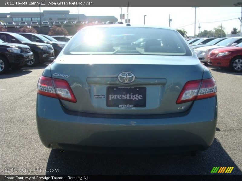 Aloe Green Metallic / Ash 2011 Toyota Camry LE