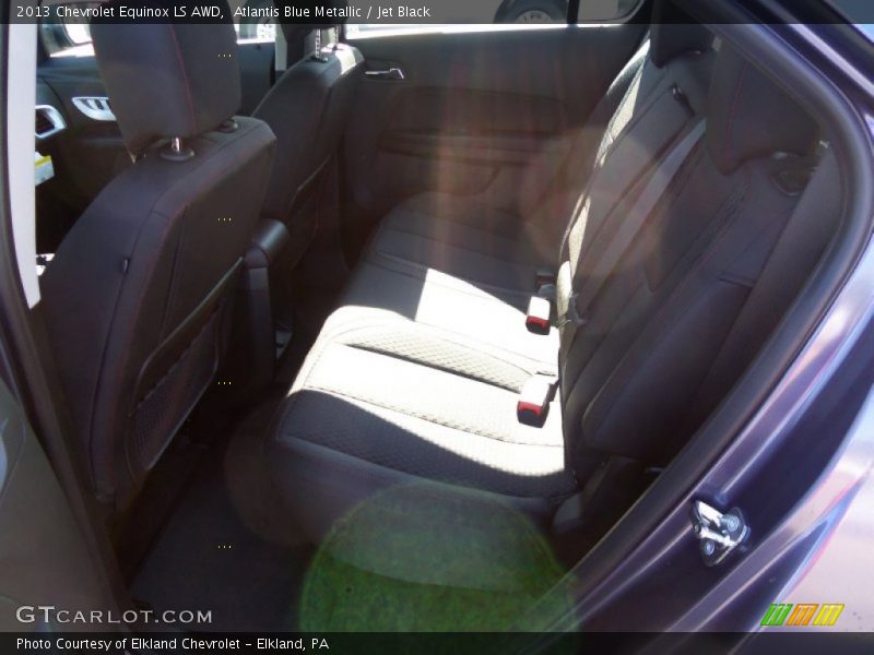Atlantis Blue Metallic / Jet Black 2013 Chevrolet Equinox LS AWD