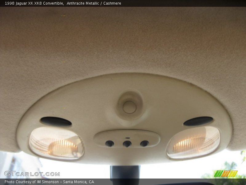 Anthracite Metallic / Cashmere 1998 Jaguar XK XK8 Convertible