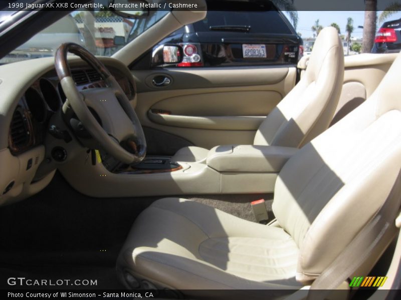 Front Seat of 1998 XK XK8 Convertible