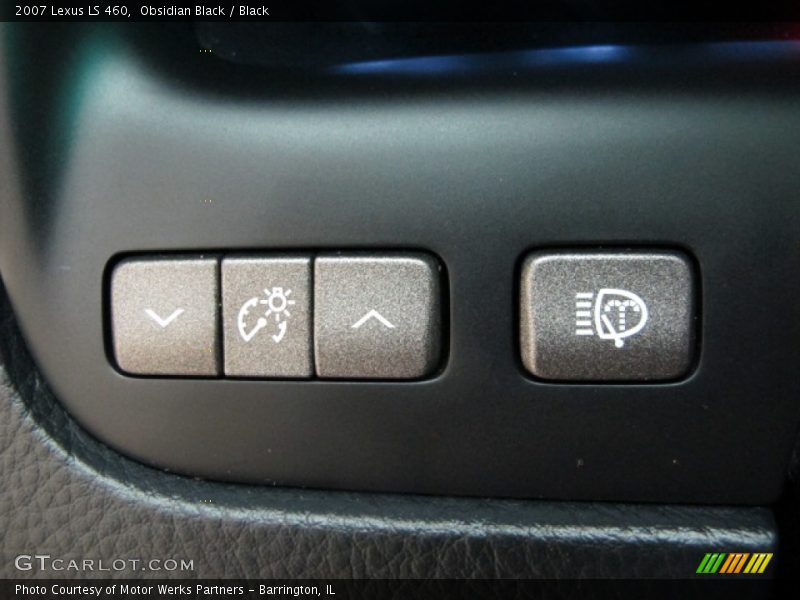 Obsidian Black / Black 2007 Lexus LS 460