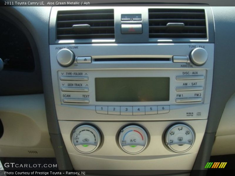 Aloe Green Metallic / Ash 2011 Toyota Camry LE