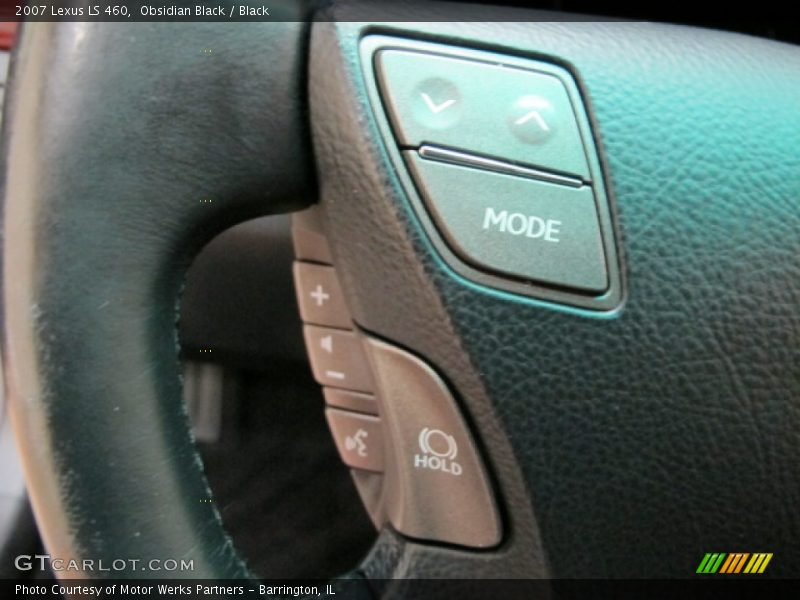 Obsidian Black / Black 2007 Lexus LS 460