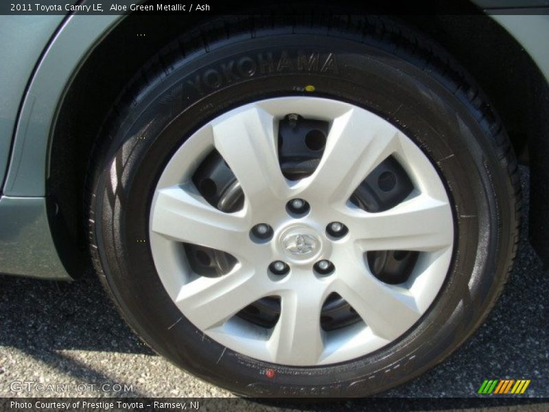 Aloe Green Metallic / Ash 2011 Toyota Camry LE