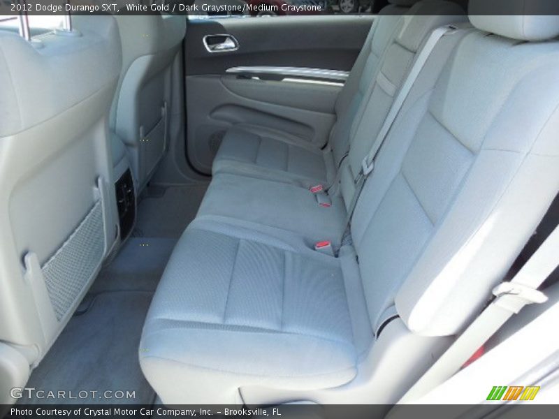 White Gold / Dark Graystone/Medium Graystone 2012 Dodge Durango SXT