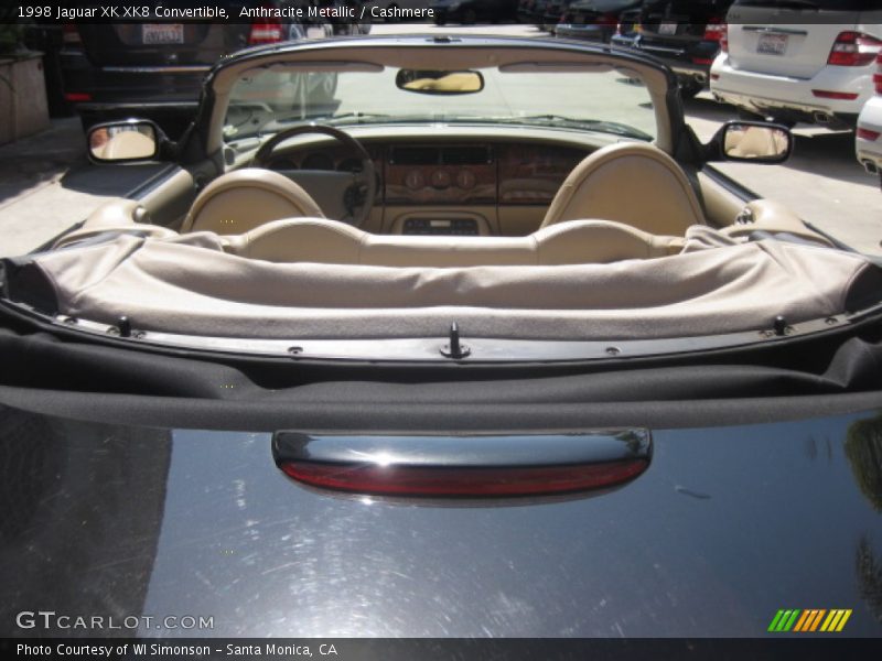 Anthracite Metallic / Cashmere 1998 Jaguar XK XK8 Convertible