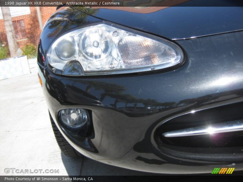 Anthracite Metallic / Cashmere 1998 Jaguar XK XK8 Convertible