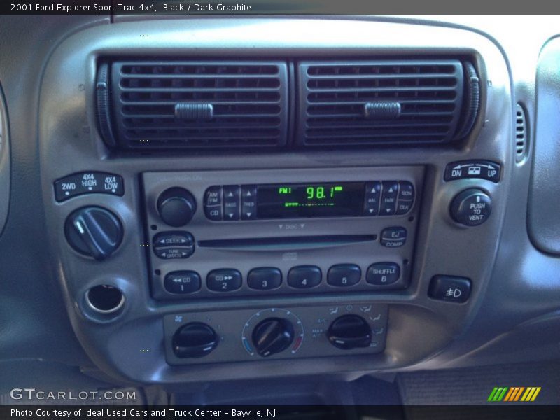 Black / Dark Graphite 2001 Ford Explorer Sport Trac 4x4
