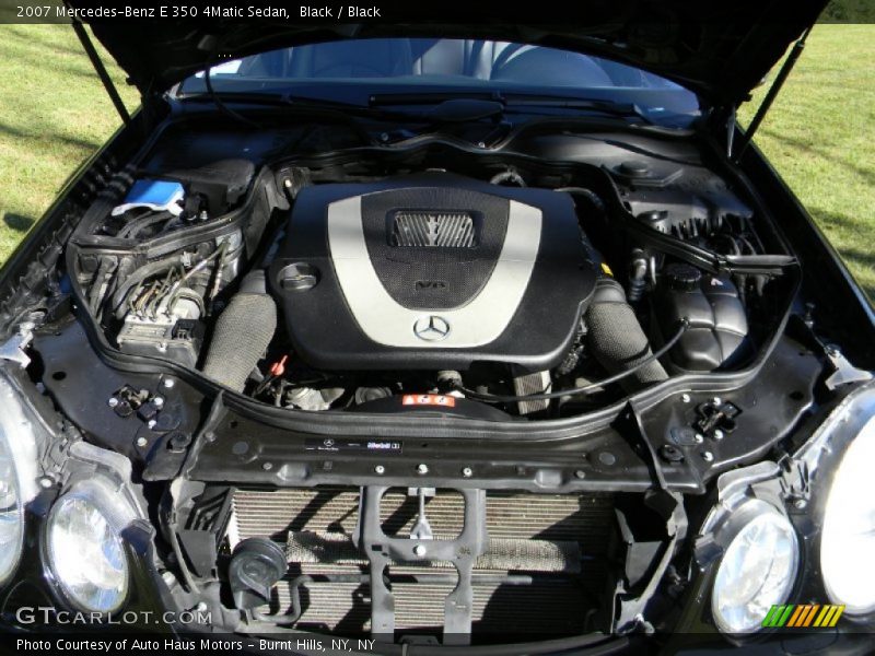 Black / Black 2007 Mercedes-Benz E 350 4Matic Sedan