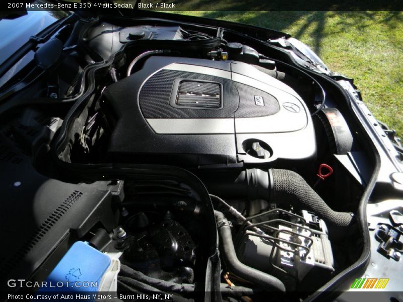 Black / Black 2007 Mercedes-Benz E 350 4Matic Sedan