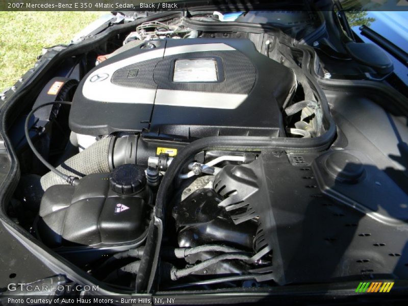 Black / Black 2007 Mercedes-Benz E 350 4Matic Sedan