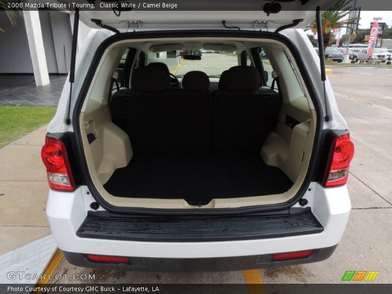 Classic White / Camel Beige 2008 Mazda Tribute i Touring