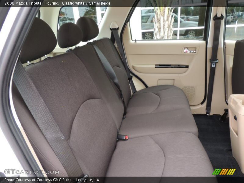 Classic White / Camel Beige 2008 Mazda Tribute i Touring