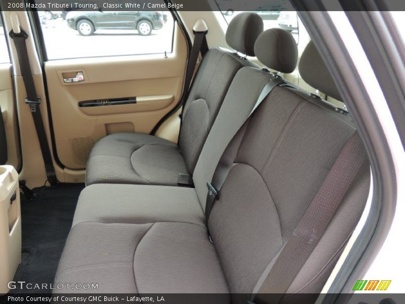 Classic White / Camel Beige 2008 Mazda Tribute i Touring