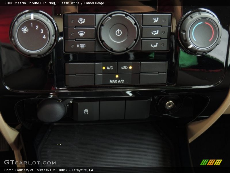 Classic White / Camel Beige 2008 Mazda Tribute i Touring