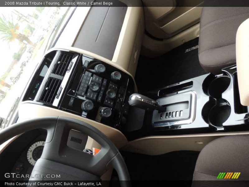 Classic White / Camel Beige 2008 Mazda Tribute i Touring