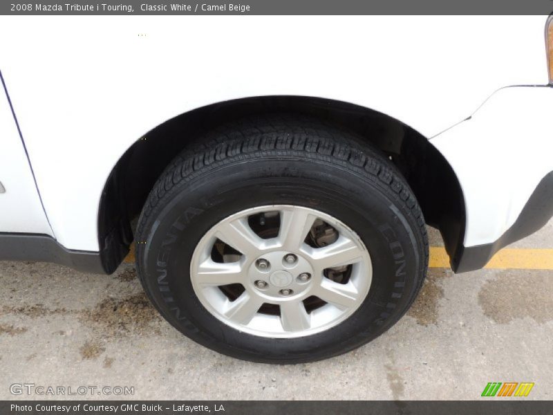 Classic White / Camel Beige 2008 Mazda Tribute i Touring