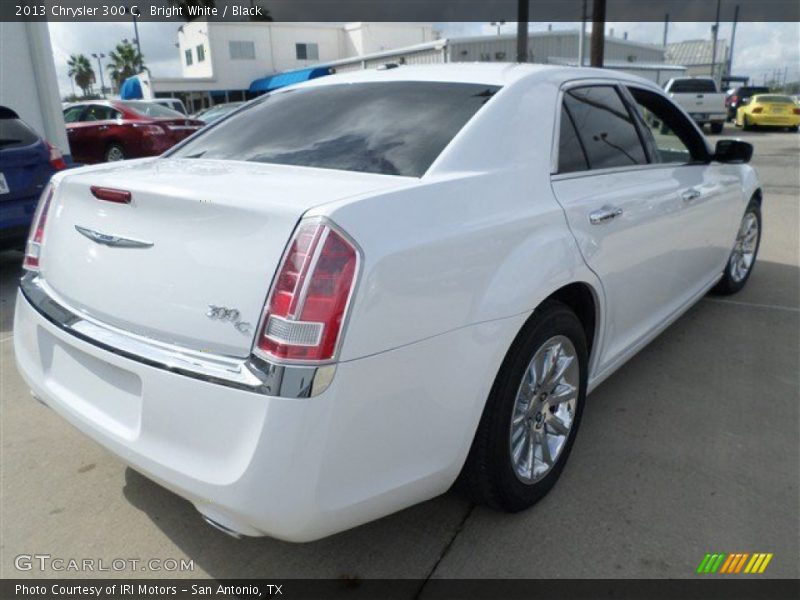 Bright White / Black 2013 Chrysler 300 C