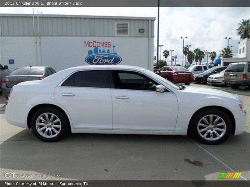 Bright White / Black 2013 Chrysler 300 C