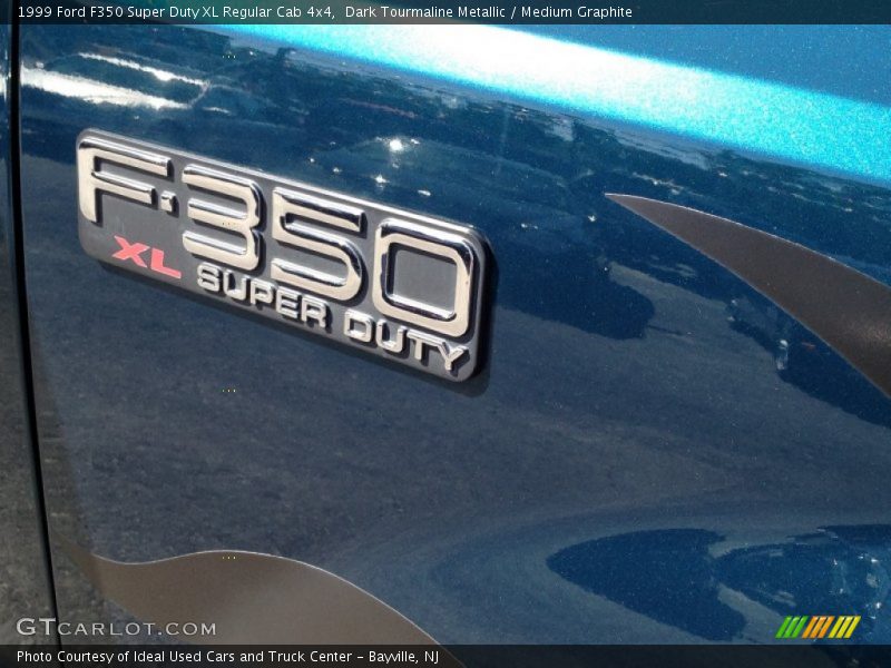 Dark Tourmaline Metallic / Medium Graphite 1999 Ford F350 Super Duty XL Regular Cab 4x4