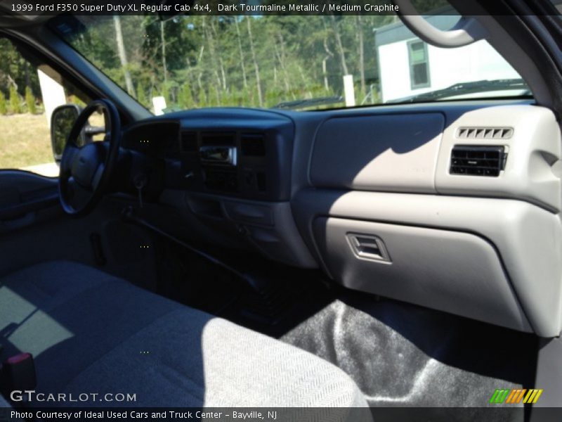 Dark Tourmaline Metallic / Medium Graphite 1999 Ford F350 Super Duty XL Regular Cab 4x4