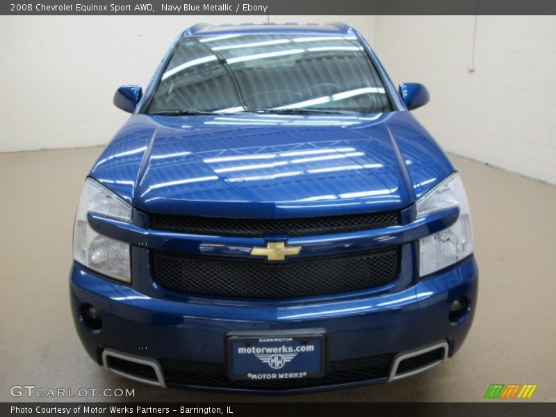 Navy Blue Metallic / Ebony 2008 Chevrolet Equinox Sport AWD