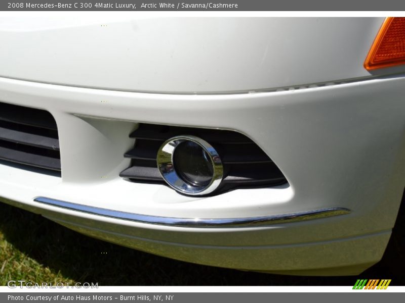 Arctic White / Savanna/Cashmere 2008 Mercedes-Benz C 300 4Matic Luxury