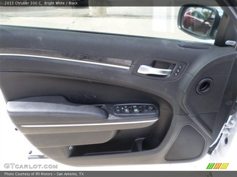 Bright White / Black 2013 Chrysler 300 C