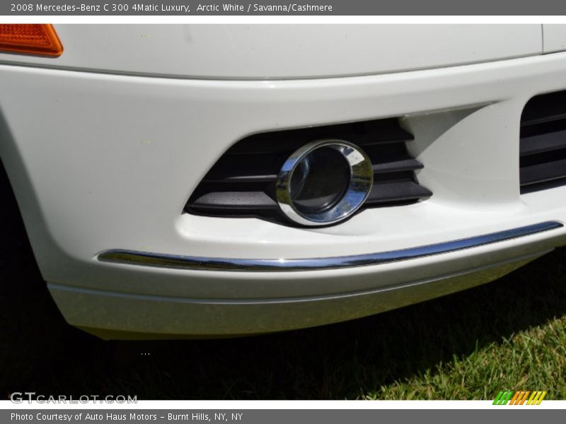 Arctic White / Savanna/Cashmere 2008 Mercedes-Benz C 300 4Matic Luxury
