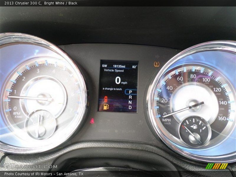 Bright White / Black 2013 Chrysler 300 C