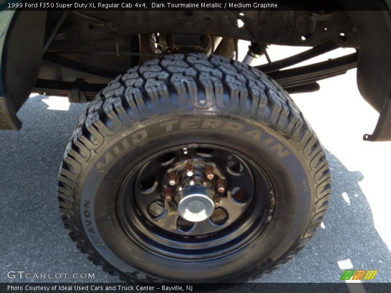 Dark Tourmaline Metallic / Medium Graphite 1999 Ford F350 Super Duty XL Regular Cab 4x4