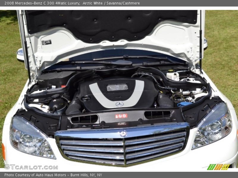 Arctic White / Savanna/Cashmere 2008 Mercedes-Benz C 300 4Matic Luxury