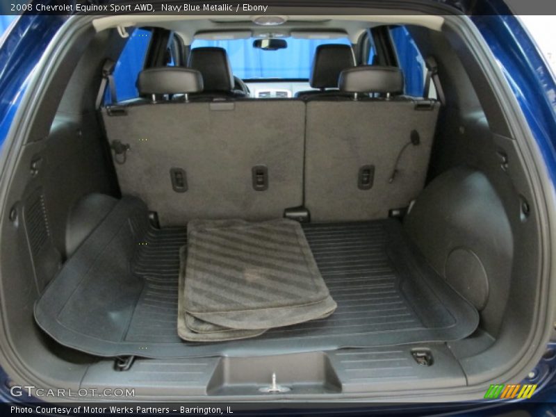 Navy Blue Metallic / Ebony 2008 Chevrolet Equinox Sport AWD